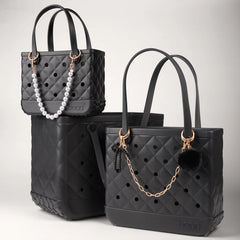 Bogg'd & Charmed - L.B.D. Black Pouf